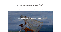Desktop Screenshot of cokgezenlerkulubu.com